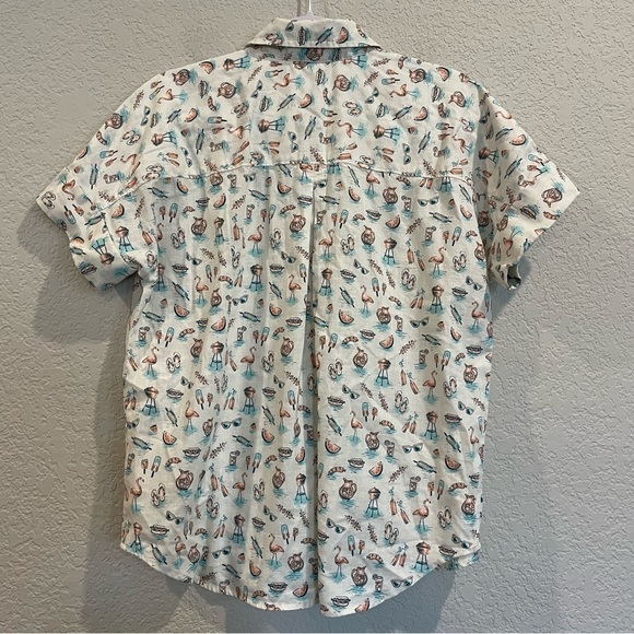 NWT Duluth Trading Company Women’s Printmaker Lightweight Popover Shirt - Picture 6 of 6